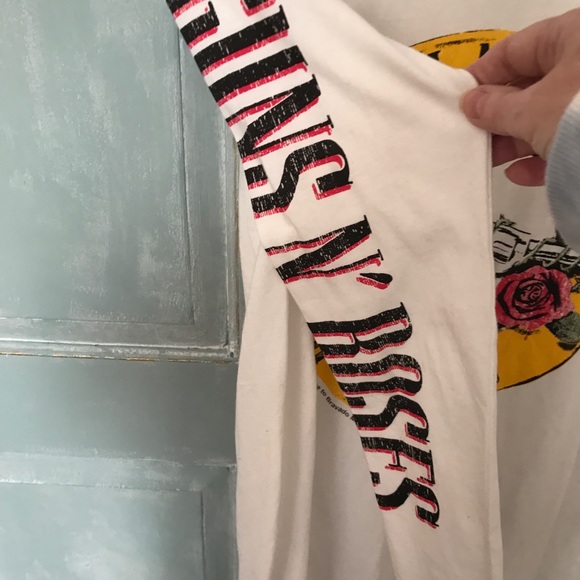 Dress by Missguided in size 2. Guns & Roses in front & sleeve. Cotton - Picture 3 of 7